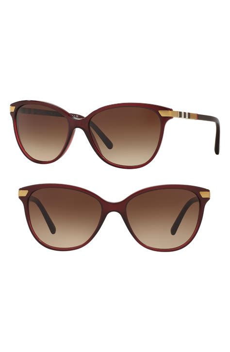 burberry kitty sunglasses|burberry 57mm cat eye sunglasses.